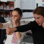 Sheinbaum lanza Boxeando por la Paz               Formación deportiva juvenil