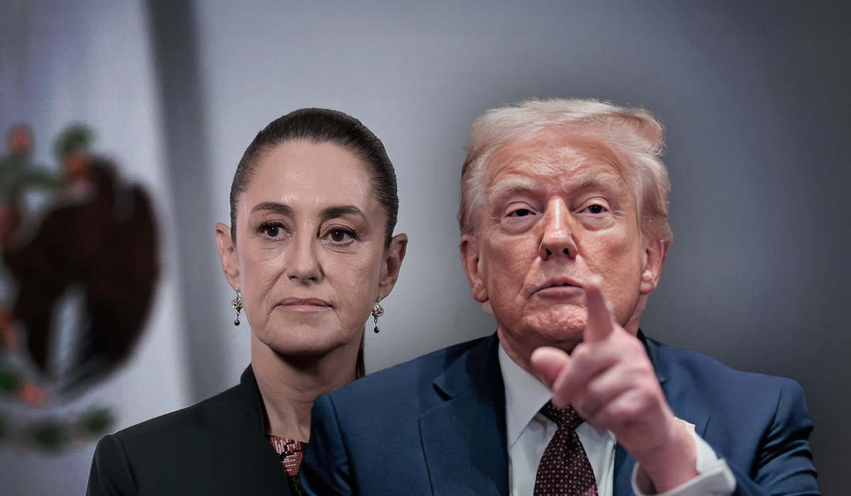 Trump llama a Sheinbaum                                     Conversan sobre México y operativo