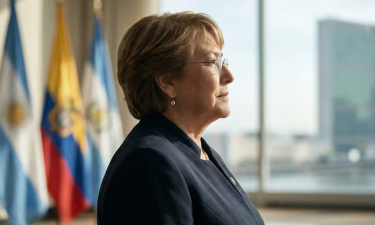 México respalda a Bachelet Visión pacifista global