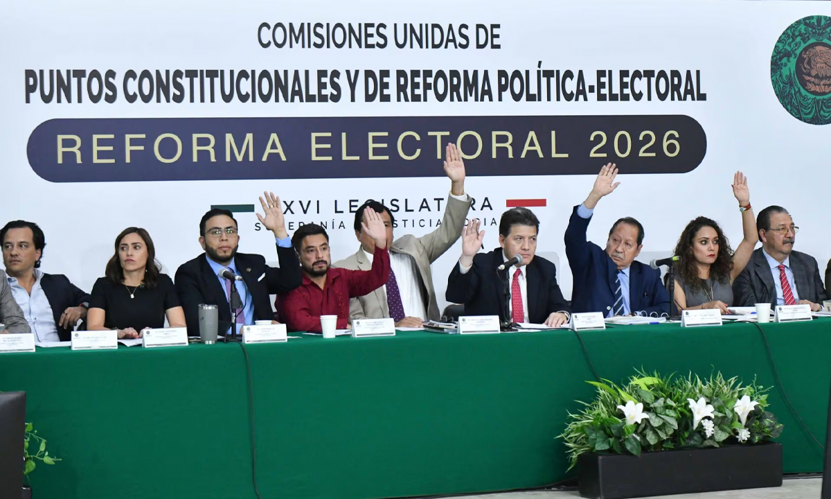 Reforma electoral será desechada                                          Morena queda sola en votación legislativa