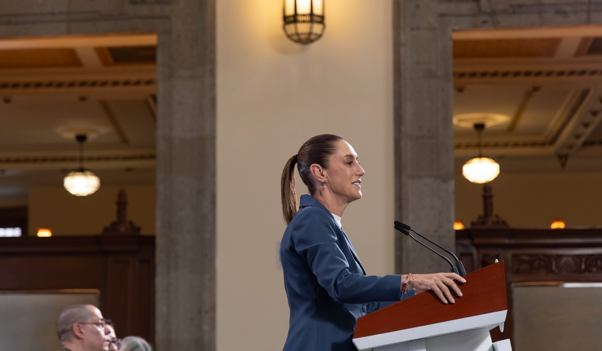 Sheinbaum defiende reforma electoral               Anuncia revisión final antes de enviarla