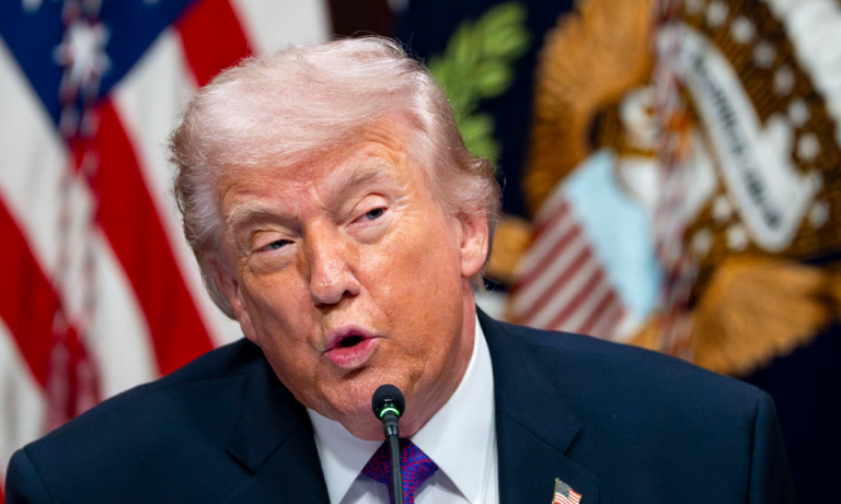 Trump exige influir en Irán Sucesión tras muerte