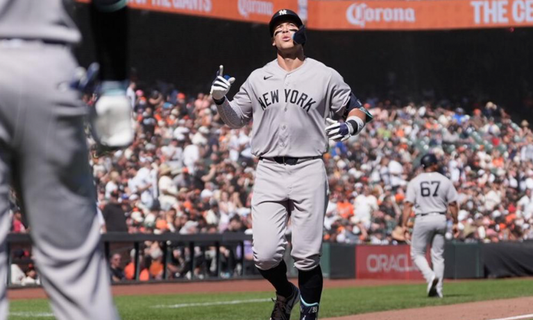 Judge lidera triunfo sobre GigantesPoder ofensivo marca diferencia