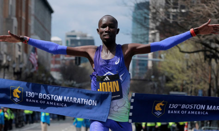 Korir impone récord Marca histórica en Boston