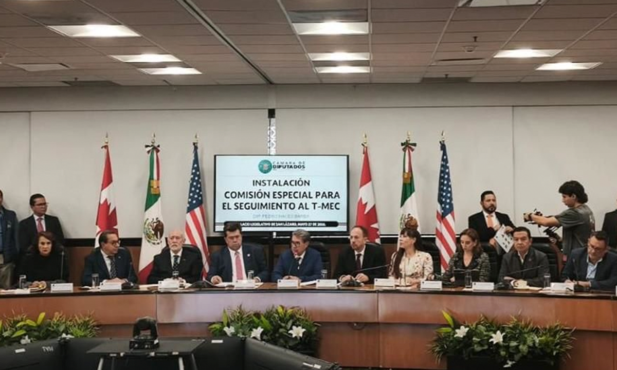 Instalan Comisión Especial del T-MEC Diputados acompañarán revisión comercial