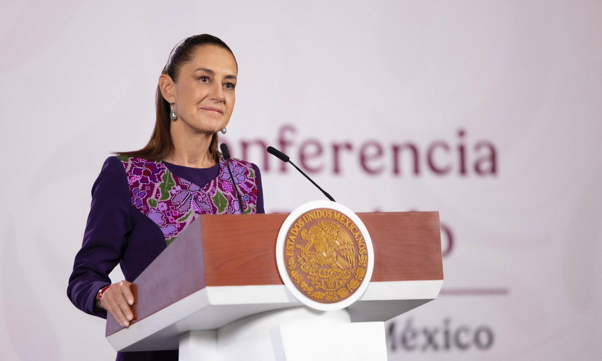 Garantizan Mundial sin contratiempos Sheinbaum descarta afectaciones por protestas