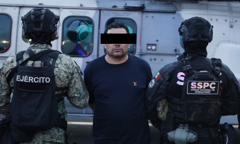 Capturan a El R1 Presunto asesino de Manzo