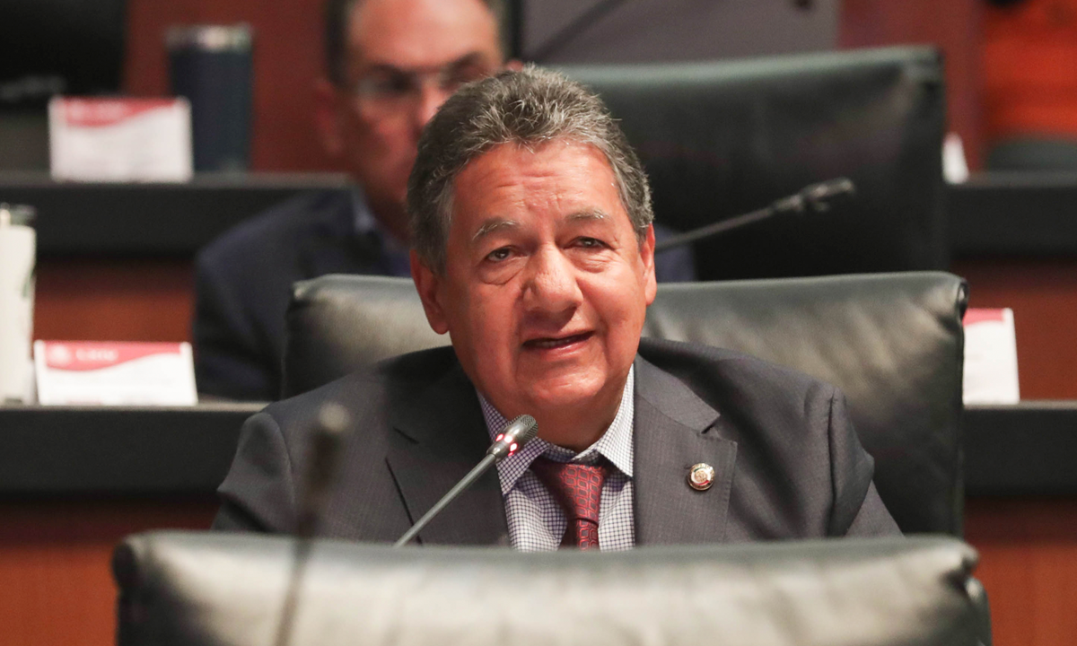 Higinio Martínez preside Senado recibe respaldo de 116 legisladores