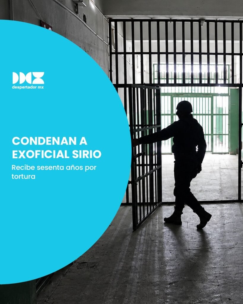 Condenan a exoficial sirio
