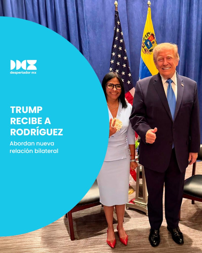Trump recibe a Rodríguez