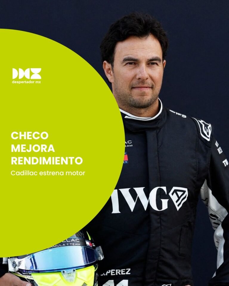 Checo mejora rendimiento
