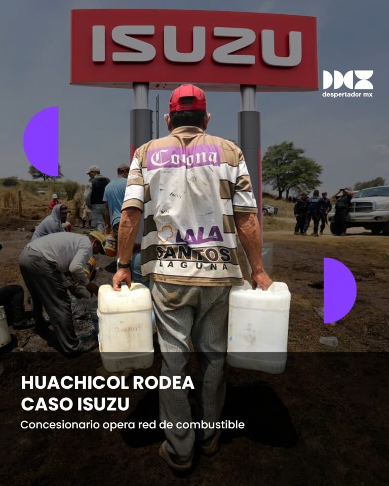Huachicol rodea caso Isuzu