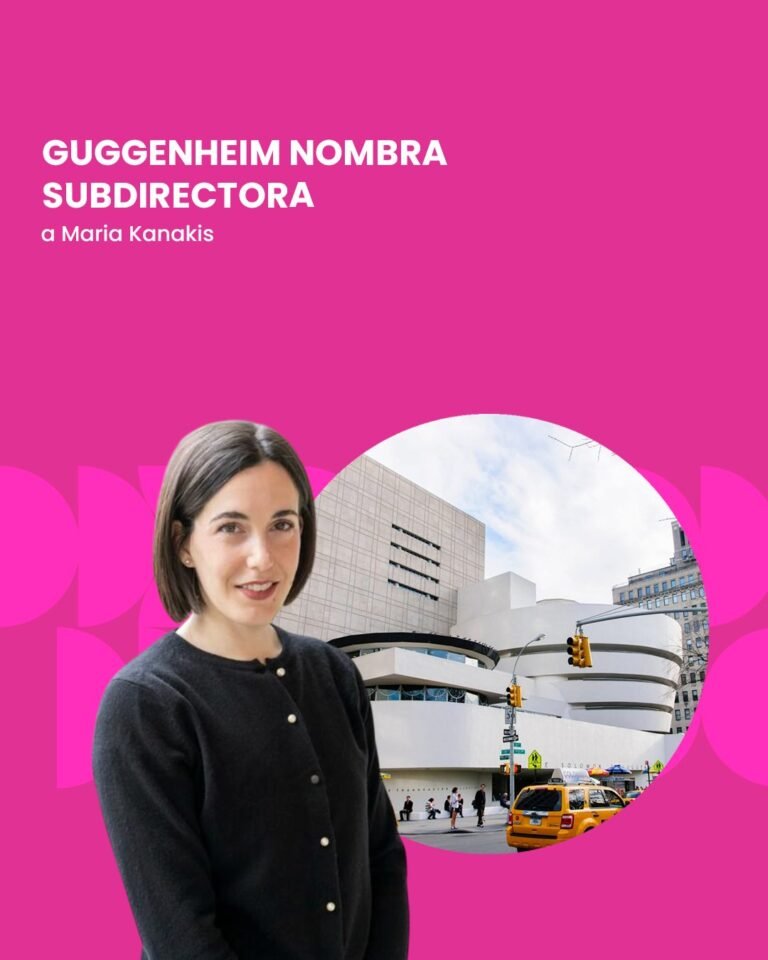 Guggenheim nombra subdirectora a Maria Kanakis