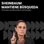 Sheinbaum mantiene búsqueda