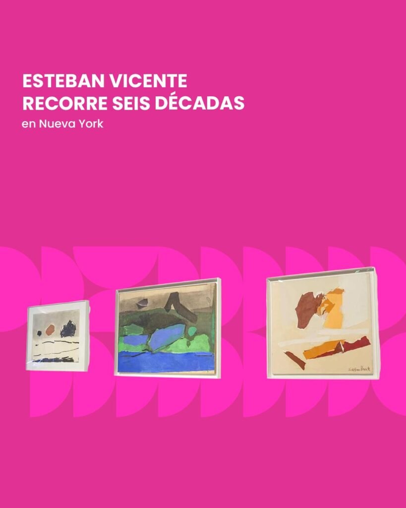 Esteban Vicente recorre seis décadas en Nueva York