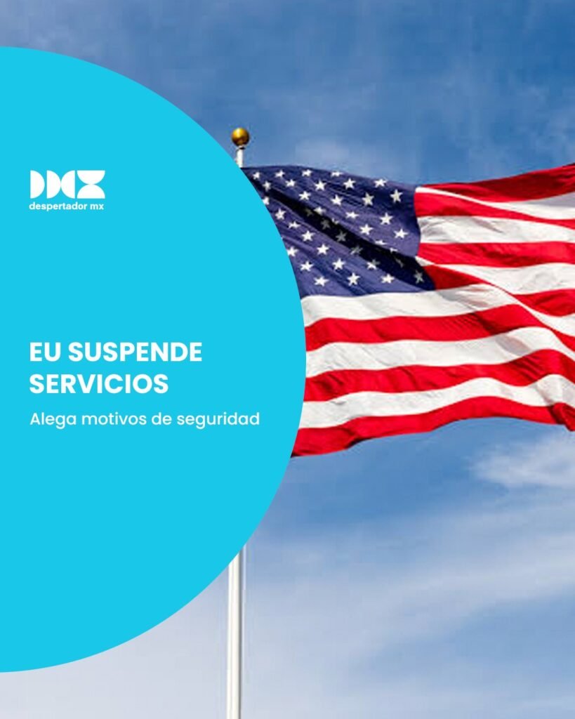 EU suspende servicios