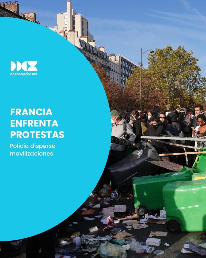Francia enfrenta protestas