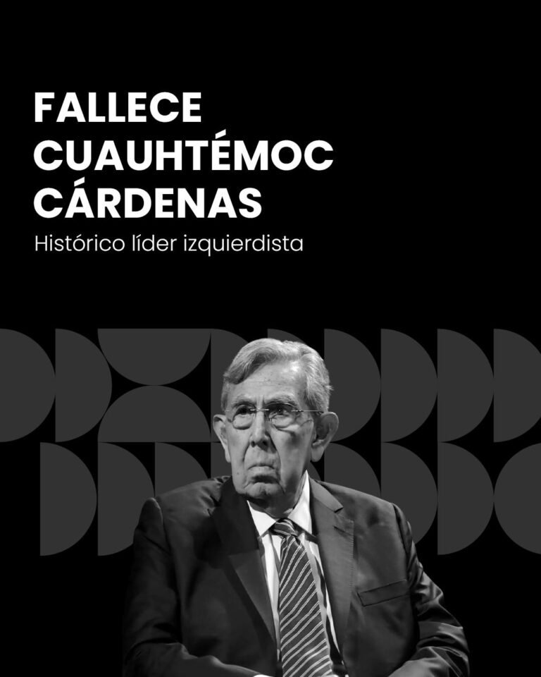 Fallece Cuauhtémoc Cárdenas